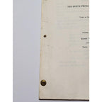 Vintage 3rd Rock from the Sun Script First Draft 1995 TV Memorabilia