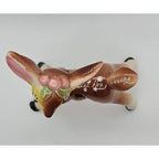 Vintage Doe Deer Figurine The Pas Canada Ceramic 4 Inch