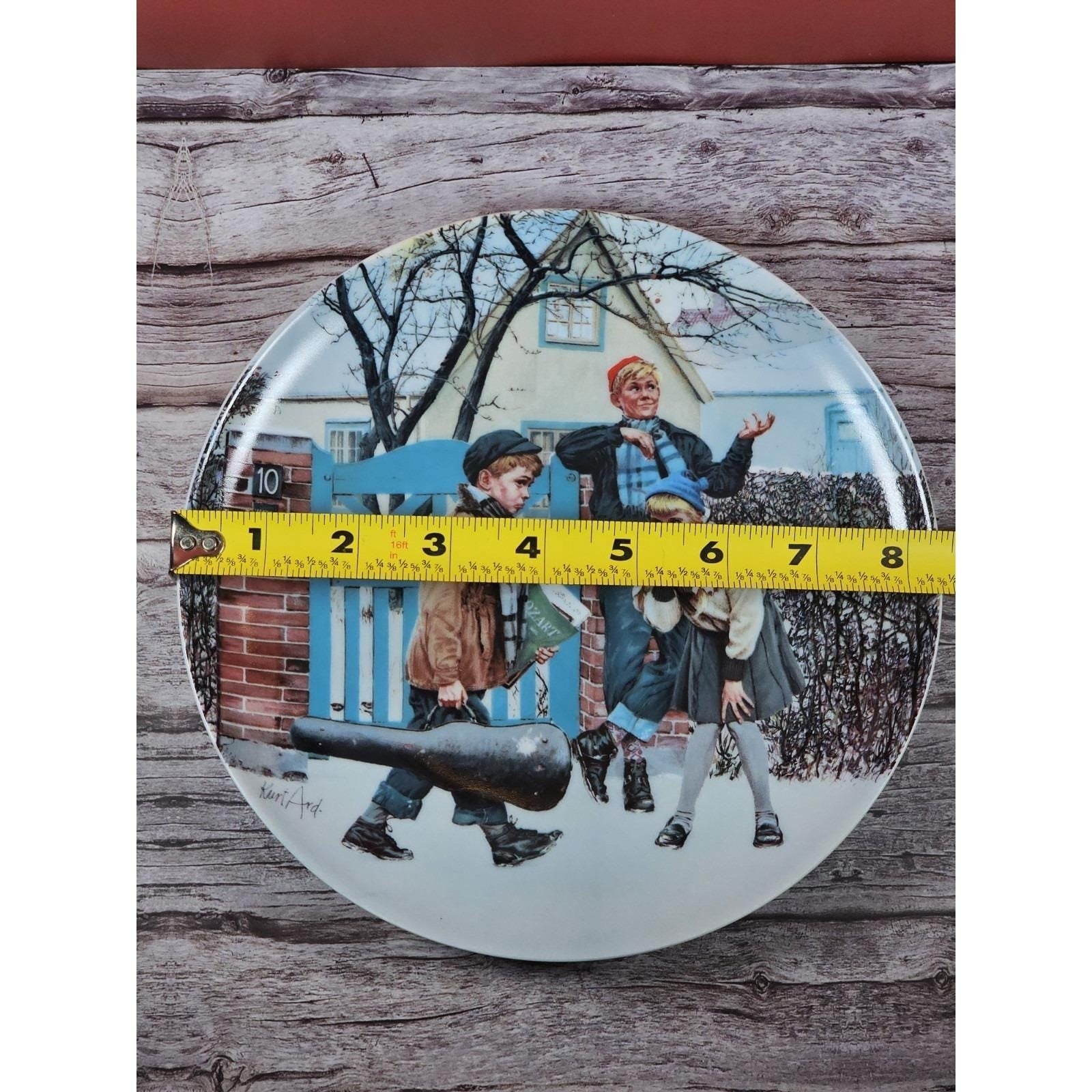 Vintage Kurt Ard Collector Plate by Bing & Grondahl Limited Edition Art Plate