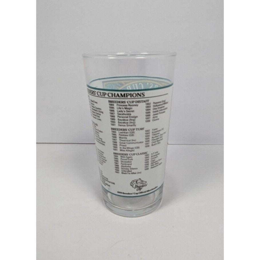 Breeders Cup Glass Gulfstream Park Libbey Horse Racing 1999