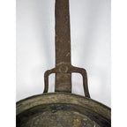 Vintage Copper Saute Pan French Style Copper Pan Wrought Iron Handle