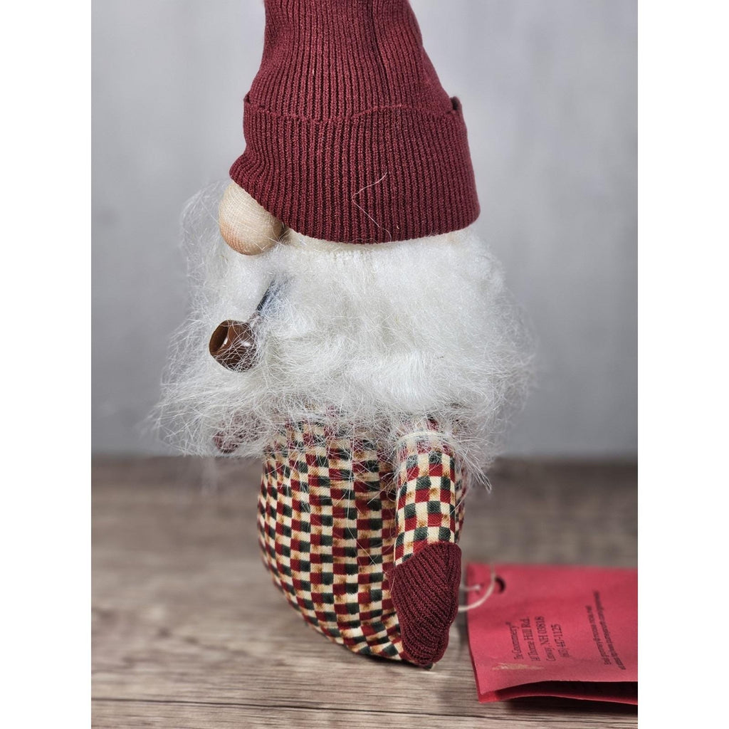 Winter Gnome Shelf Sitter Rustic Christmas Decor 8 Inch