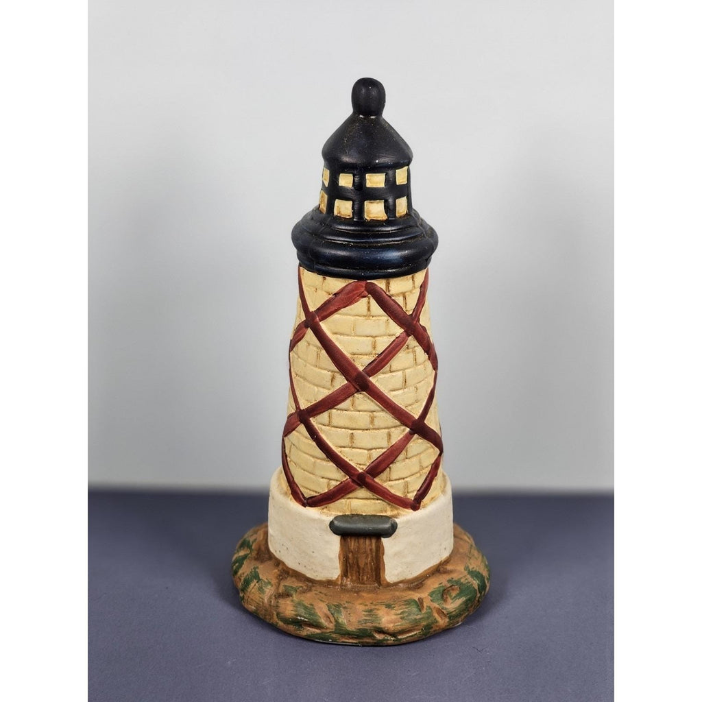 KS Collection Lighthouse Figurine Red Diamond Nautical Decor