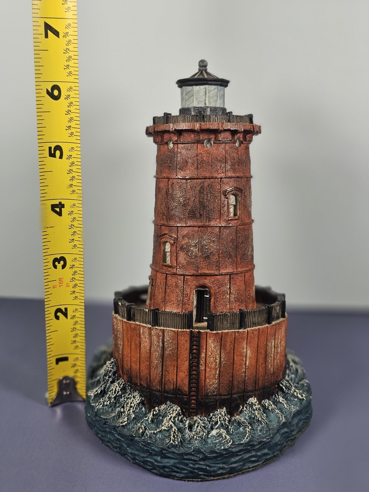 Vintage Harbour Lights Collectors Series 1996 Sharps Island Lighthouse Figurine