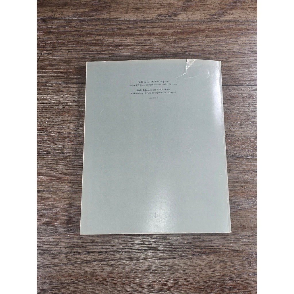 American Values 1971 Weaver Vintage US History Textbook