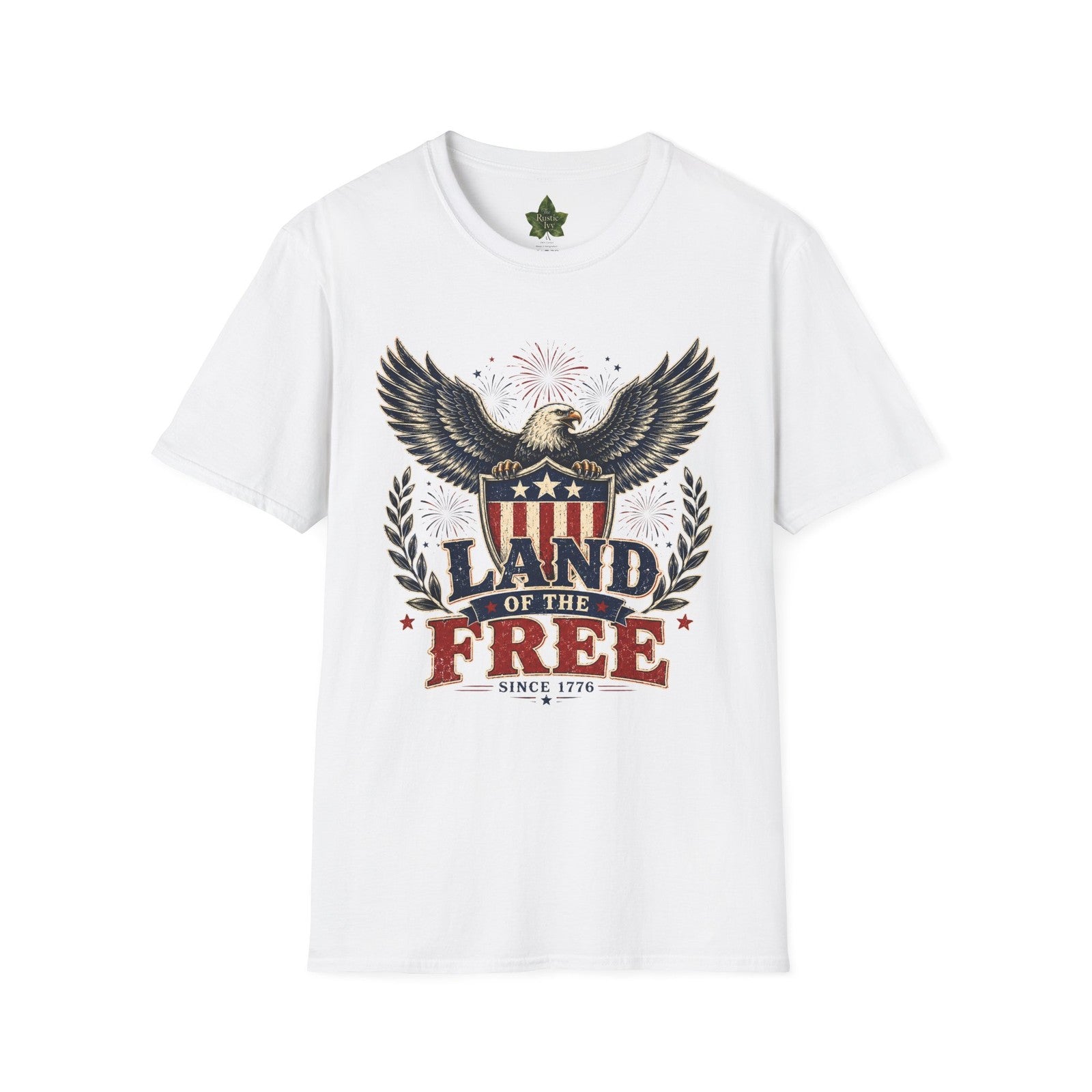 Land of the Free Eagle Shirt, Patriotic 4th of July USA Tee
