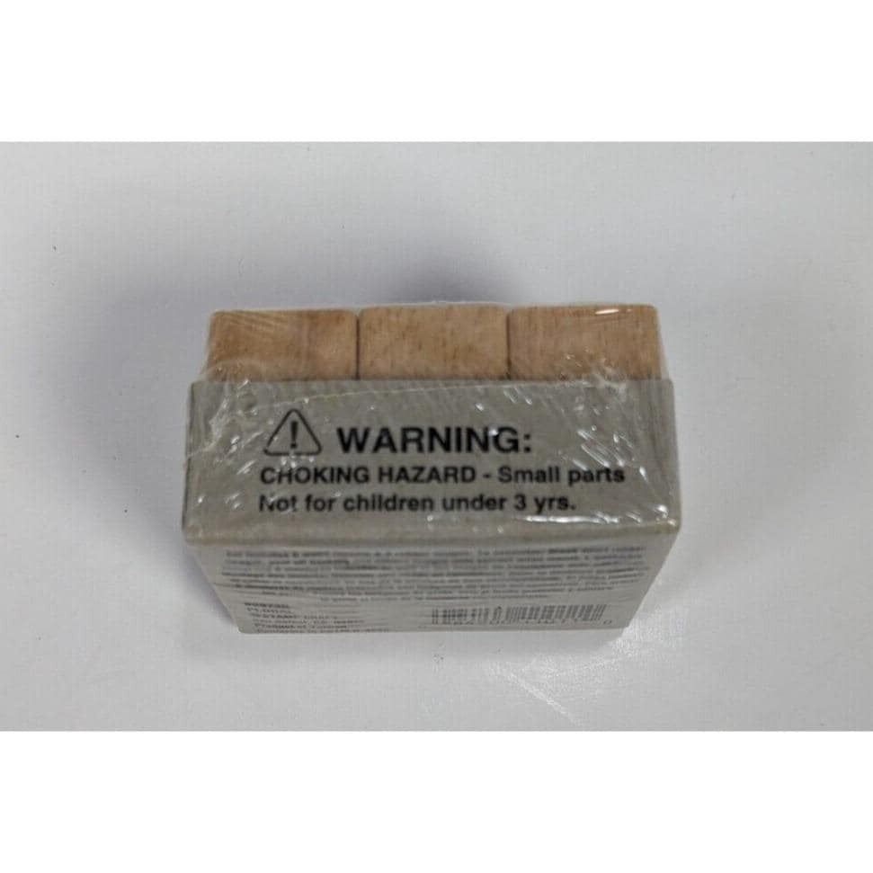 Stamp Craft Floral Rubber Stamp Set of 6 Wood Mounted Taiwan