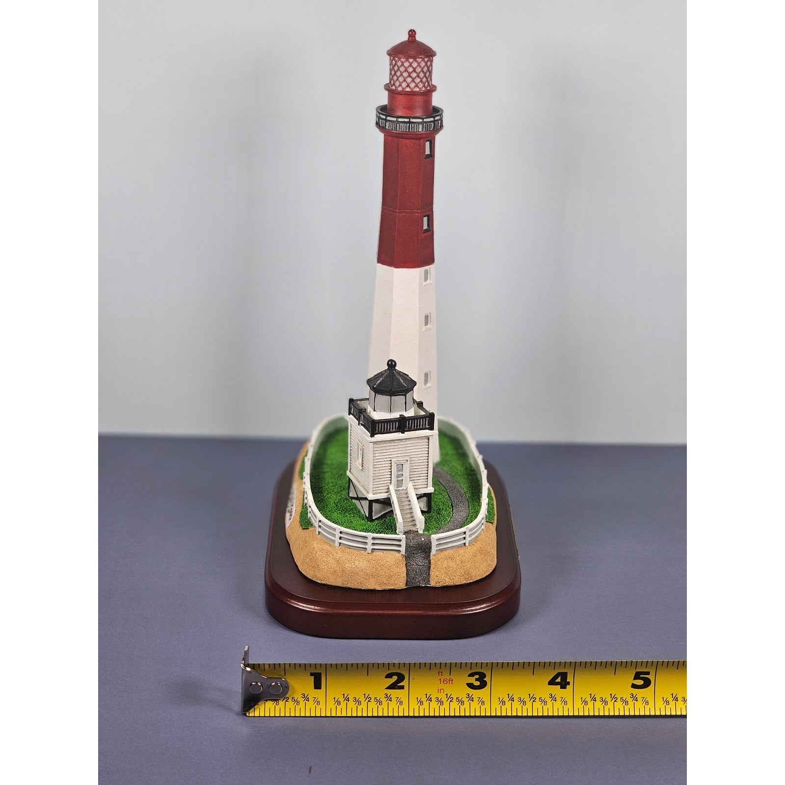 Vintage Lefton Lost Lights Cape Hatteras Lighthouse Figurine w/ COA