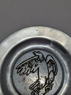 Pewtarex “Eagle Series #2” 1977 Pewter Plate CH Hardware Vintage Embossed Eagle