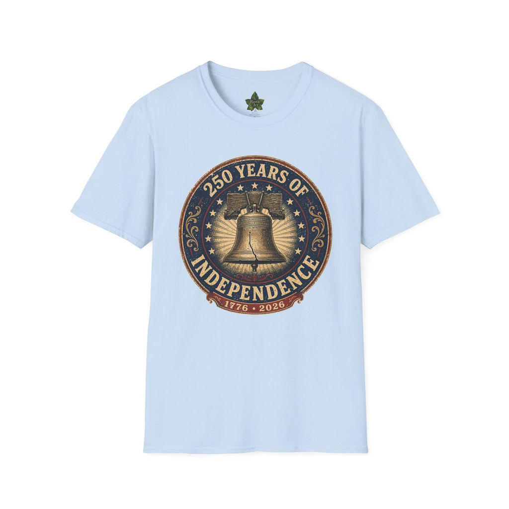 250 Years of Independence Shirt 1776 2026 Liberty Bell Patriotic Tee