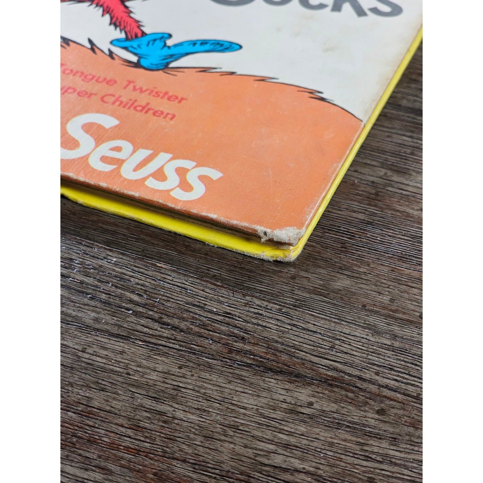 Fox in Socks Dr Seuss 1965 Beginner Books Hardcover