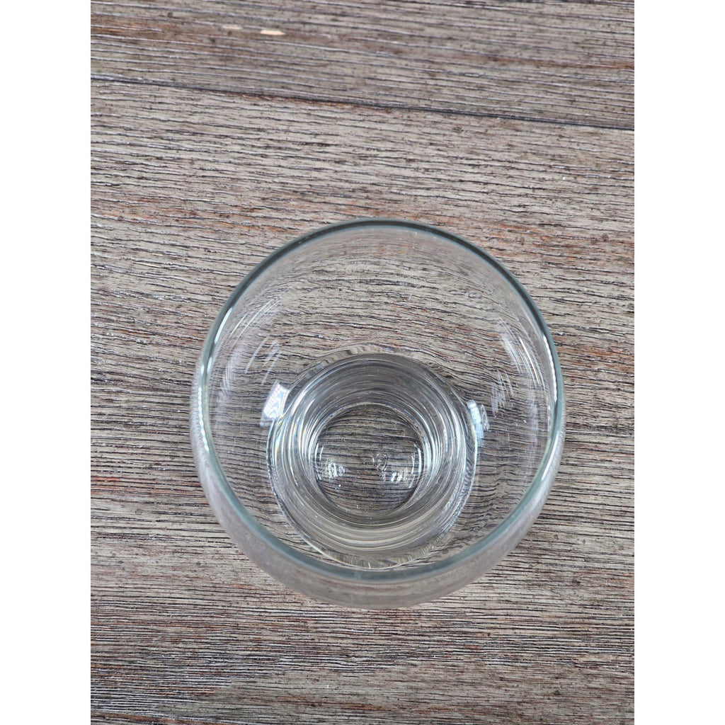 Vintage Fostoria Clear Glass Goblet Footed Stemware 5.5" Tall