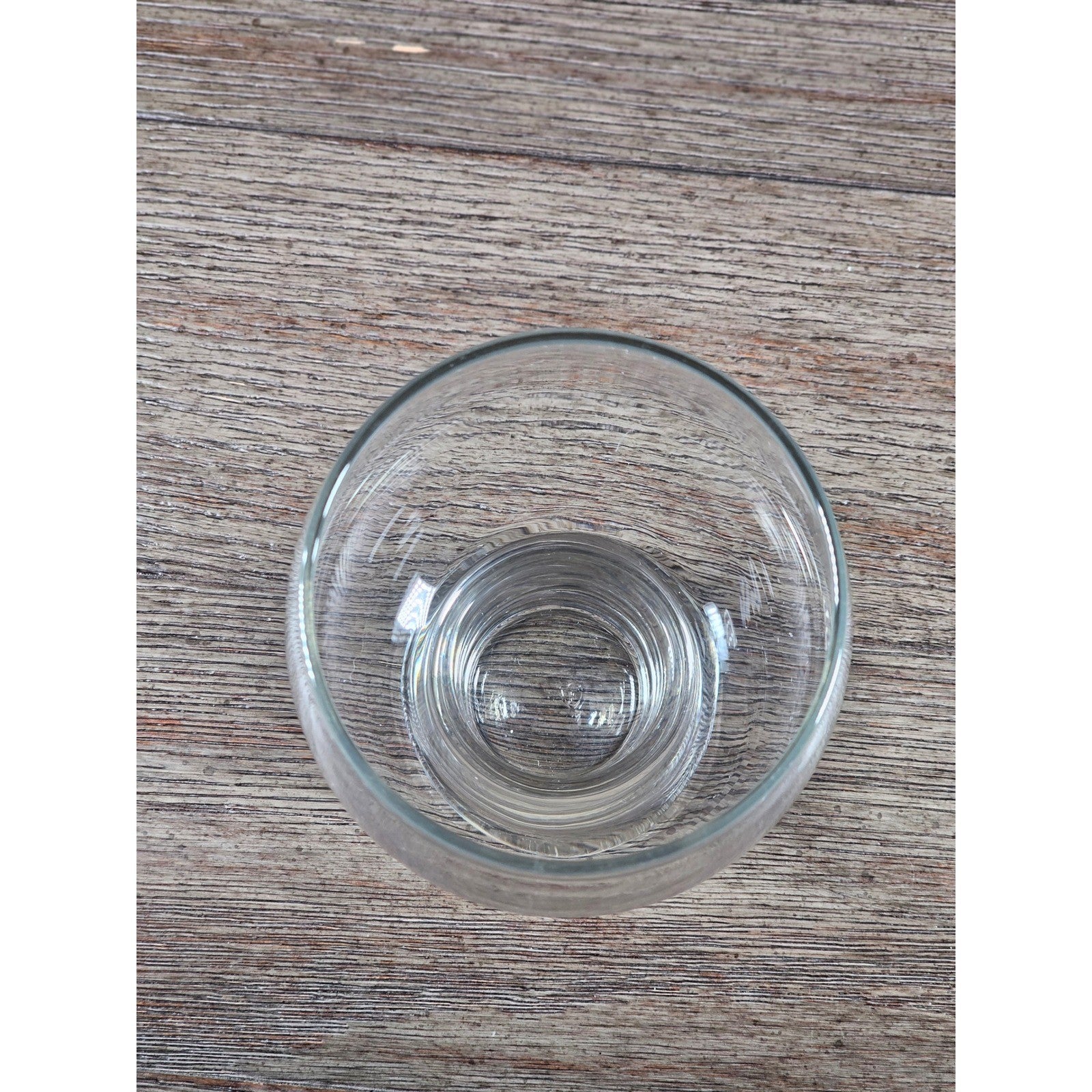 Vintage Fostoria Clear Glass Goblet Footed Stemware 5.5" Tall