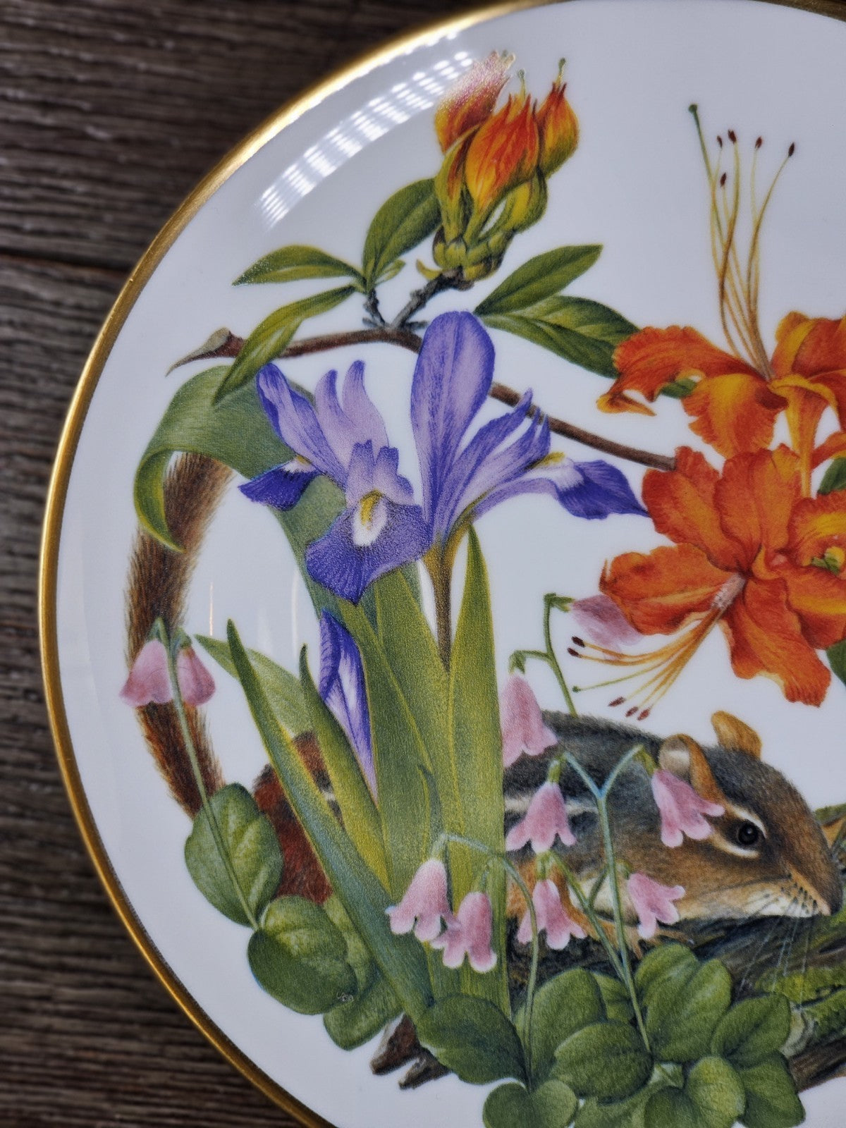 Franklin Mint Sierra Club Appalachian Wildflowers Collector Plate 1978