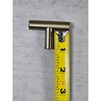 Brushed Brass T Bar Cabinet Knob Modern Drawer Pull Handle