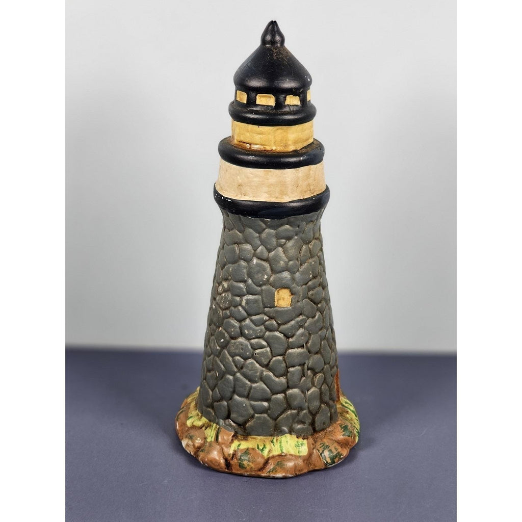 KS Collection Lighthouse Figurine Rock Texture Coastal Decor