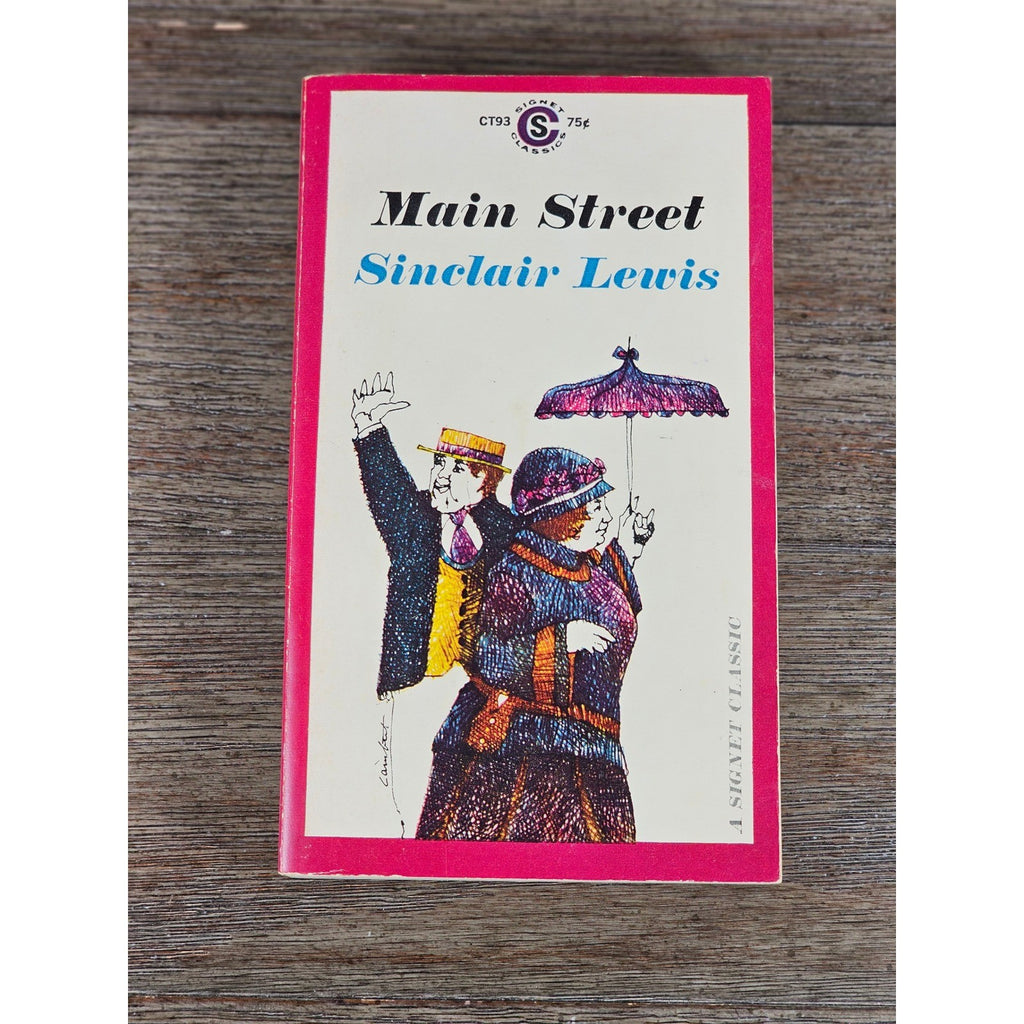 Main Street by Sinclair Lewis Vintage 1961 Signet Classic Paperback