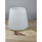Vintage Opalescent Glass Light Shades Set of 4 Chandelier or Vanity