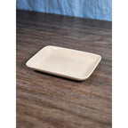 Old Pottery Company Rectangular Dish 7x5 Cream Stoneware Tray