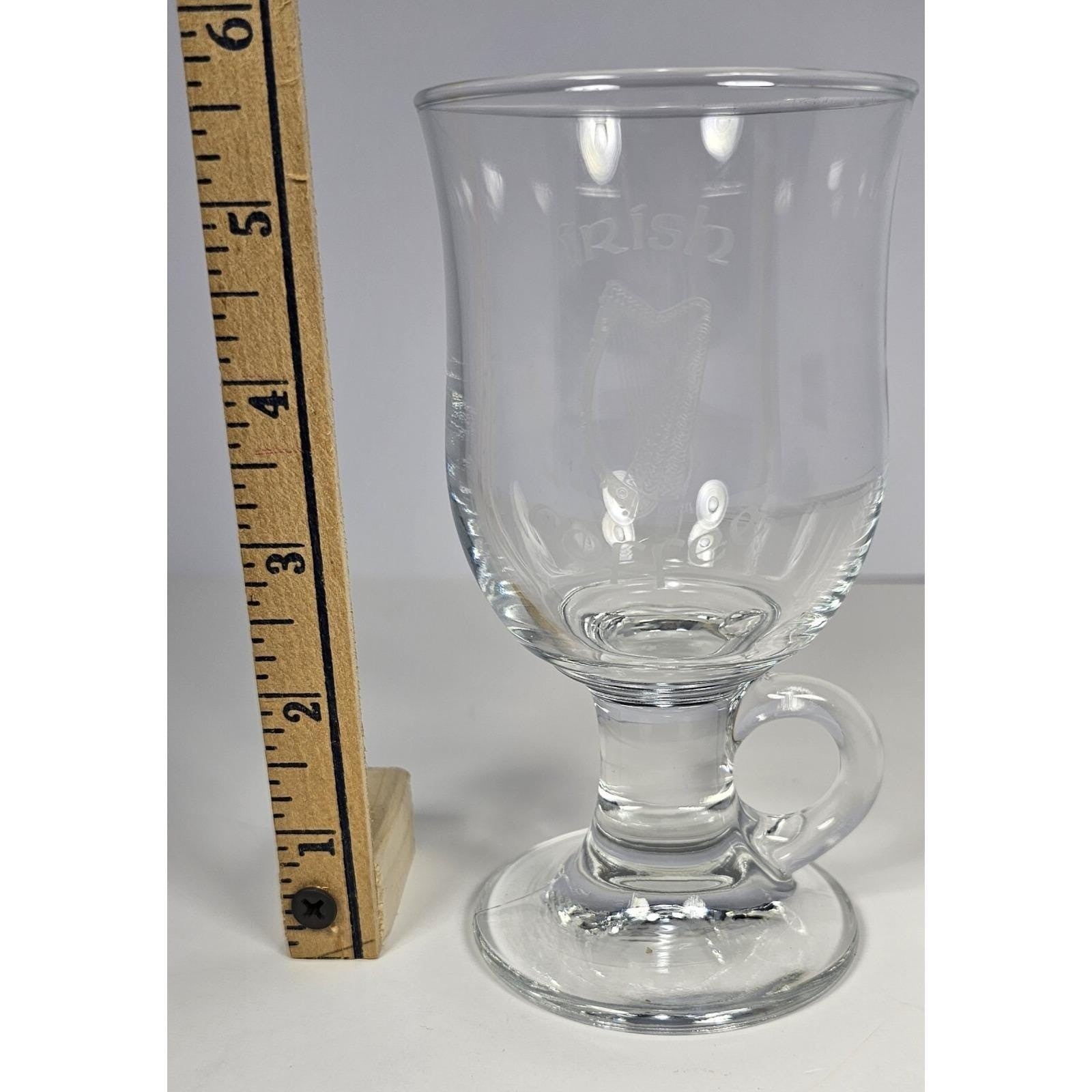 Irish Coffee Glass 5.5 Inch Clear Glass Mug Barware
