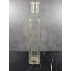 Vintage Rawleighs Embossed Medicine Bottle Clear Glass Apothecary