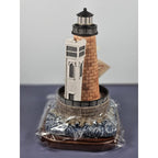 Lefton Lost Lights Bishop & Clerks Lighthouse w/ Box COA