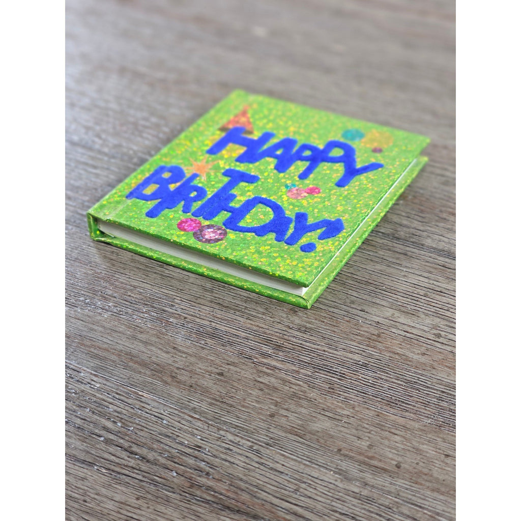 Happy Birthday Mini Gift Book 2002 Armand Eisen 3.5" Square