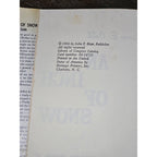 An Inch of Snow William E. Cobb 1964 Hardcover w Dust Jacket