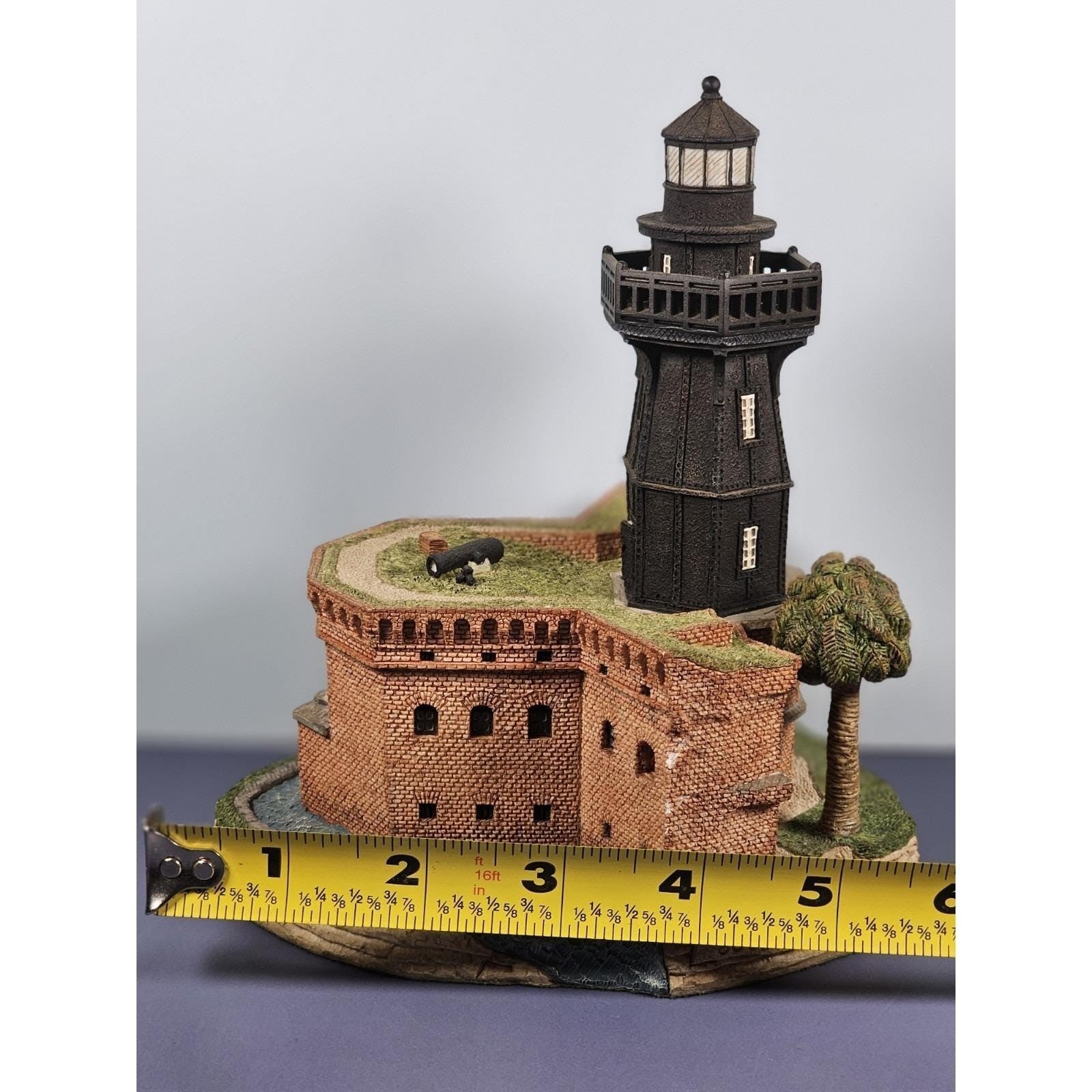 Younger Associates Fort Jefferson Lighthouse Figurine COA 2000