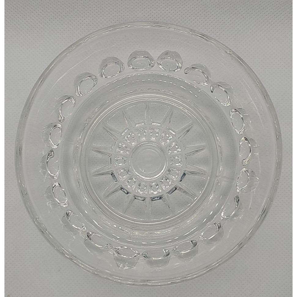 Vintage Clear Glass Sundae Dish Footed Ice Cream Dessert Cup