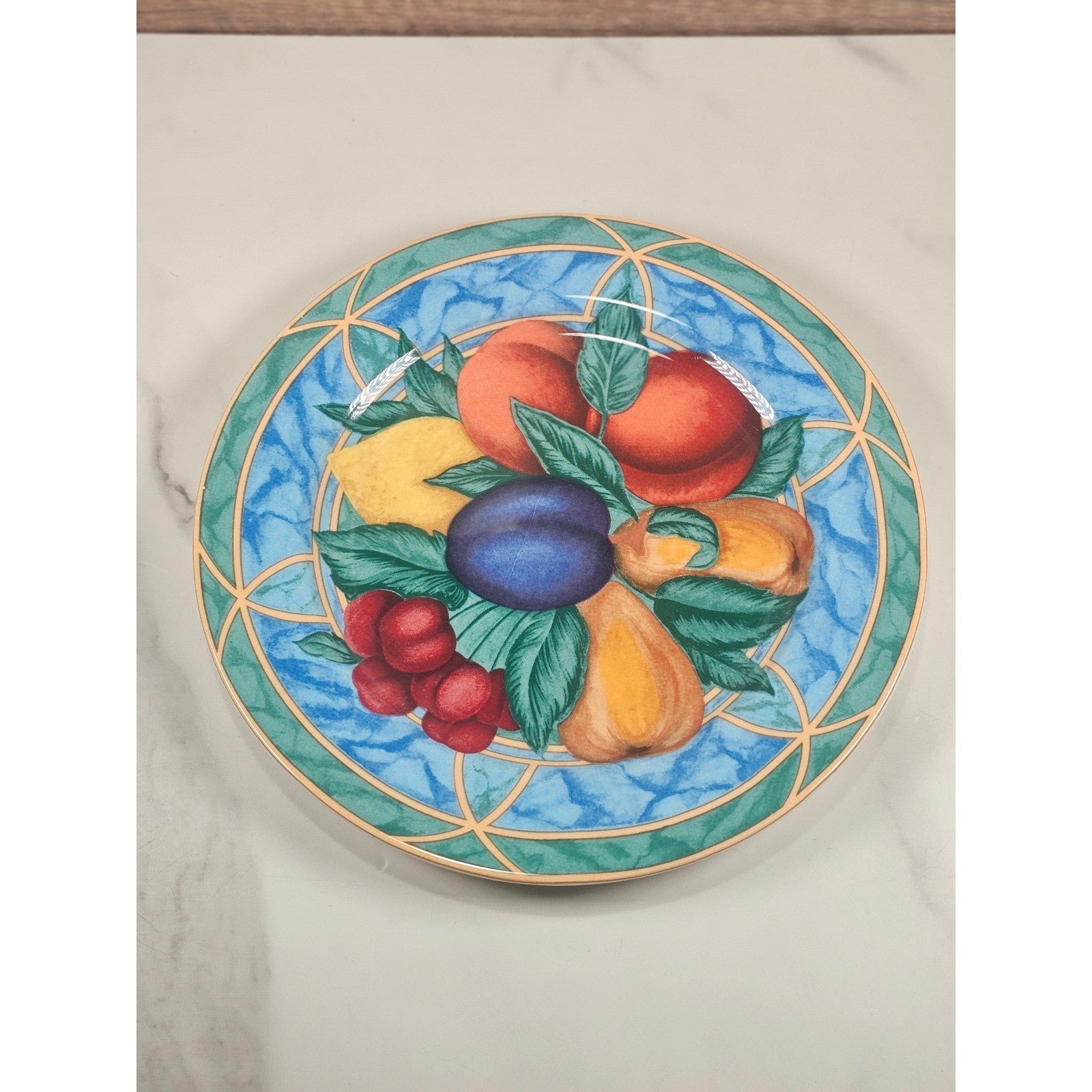 Casual Victoria & Beale Forbidden Fruit Salad Plate 7 5/8" Vintage
