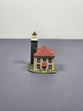 Lenox Miniature Lighthouse Thimble Figurine Watch Hill Lighthouse Rhone Island