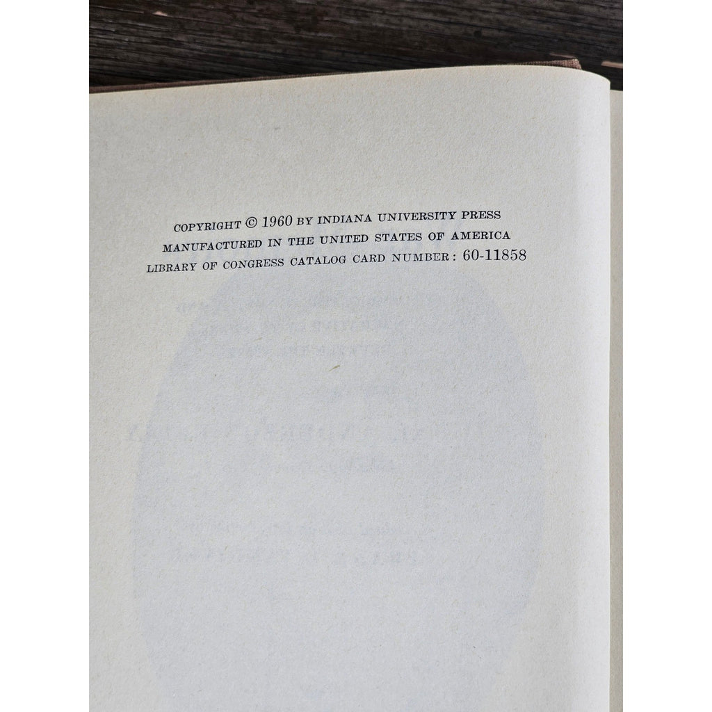 War Memoirs J.A. Bailey 1960 Indiana Univ Press Hardcover