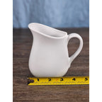 Better Homes & Gardens White Ceramic Creamer Pitcher 5"x3"