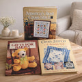 Vintage Cross Stitch Books Lot 3 Better Homes Gardens Patterns