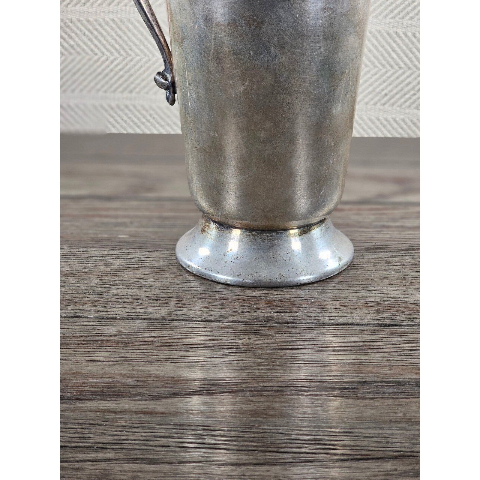 Vintage Silverplate Coffee Pot 12" Tall Ornate Handle Spout