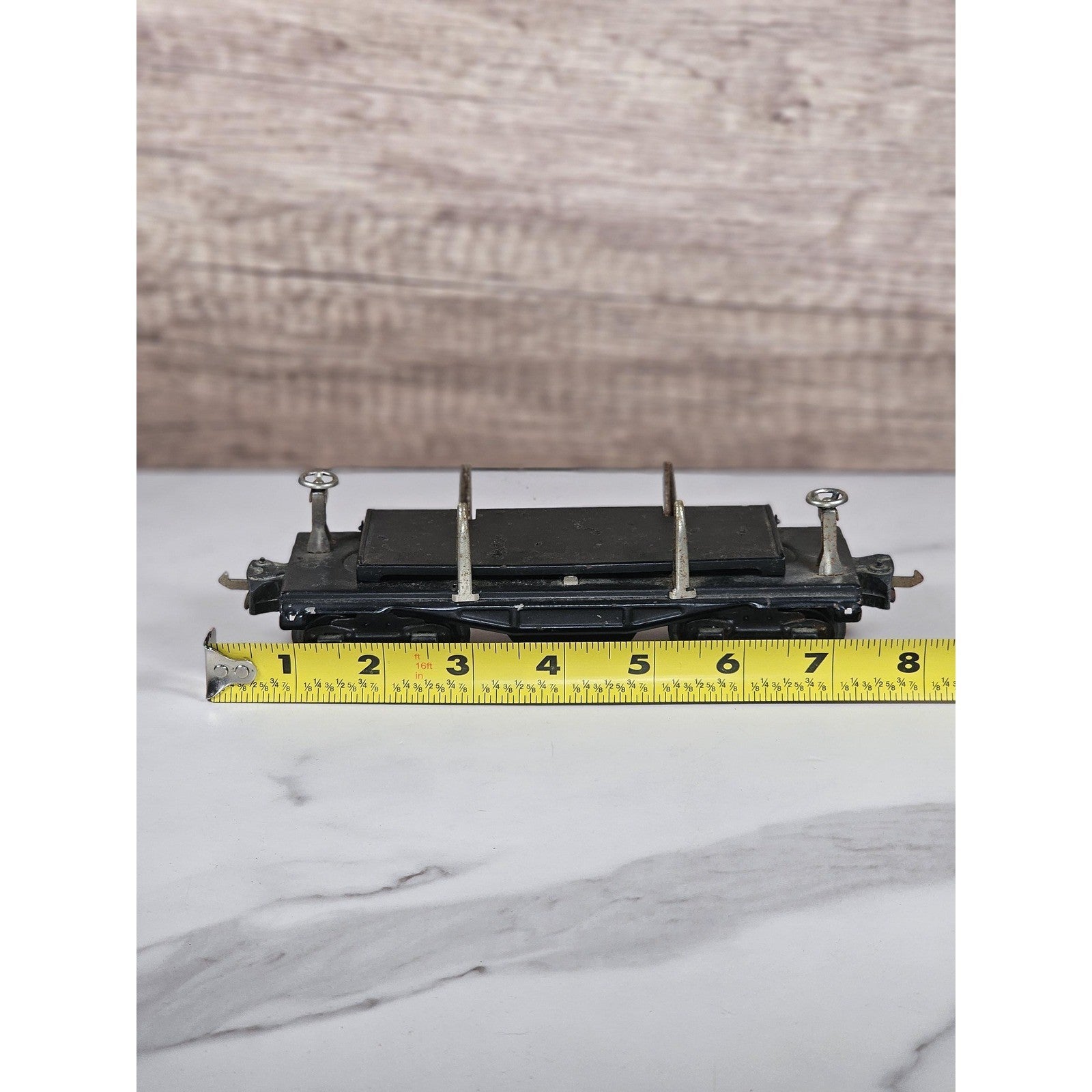 Vintage Lionel 3651 Log Car O Gauge Prewar Train With Original Box