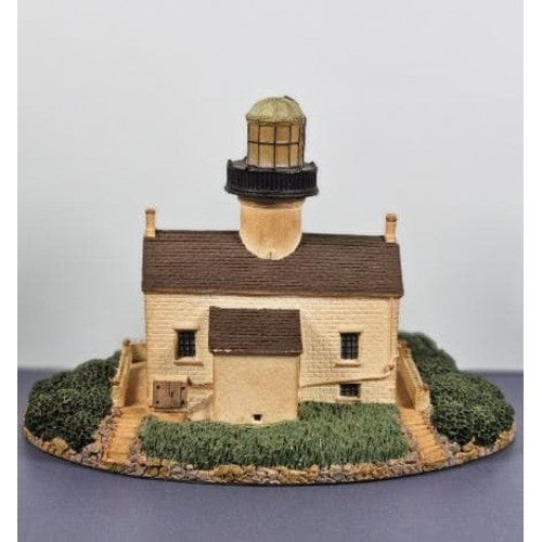 Vintage Danbury Mint Old Point Loma Lighthouse w/ COA