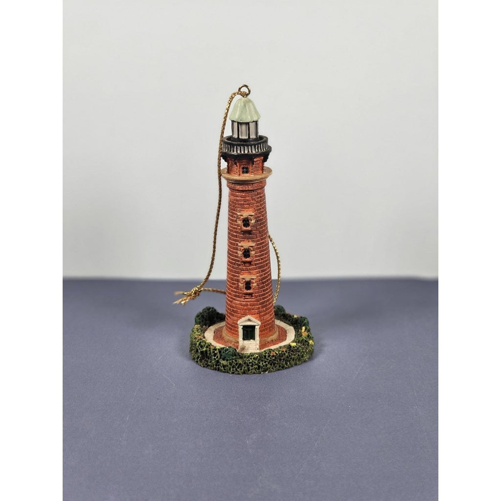 Lefton Ponce De Leon Lighthouse Ornament 2000 Coastal Decor 3.5 Inch