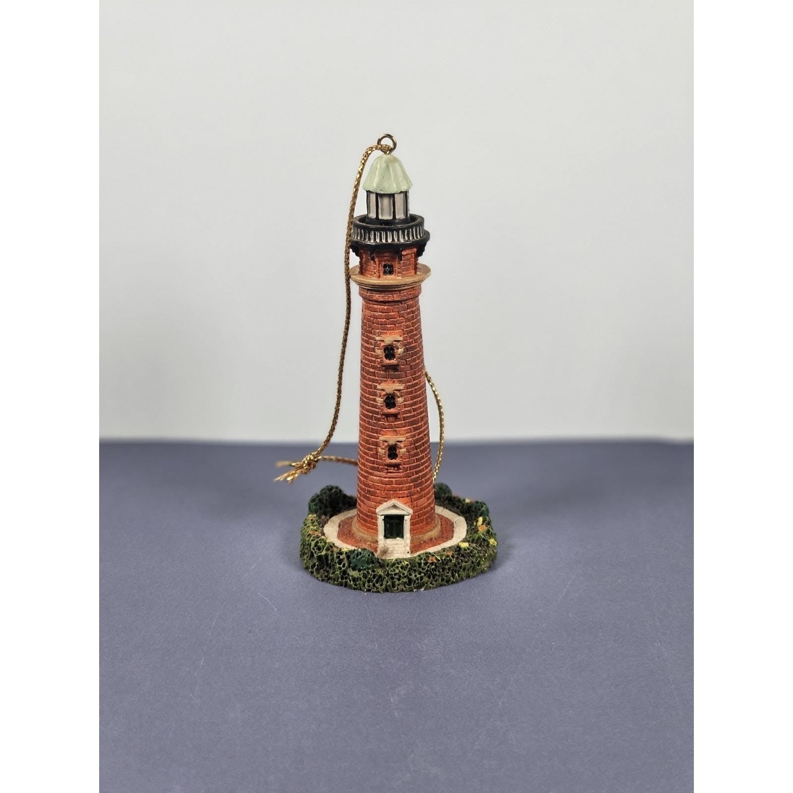 Lefton Ponce De Leon Lighthouse Ornament 2000 Coastal Decor 3.5 Inch