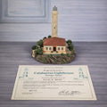 Danbury Mint Calaburras Lighthouse Spain Figurine COA