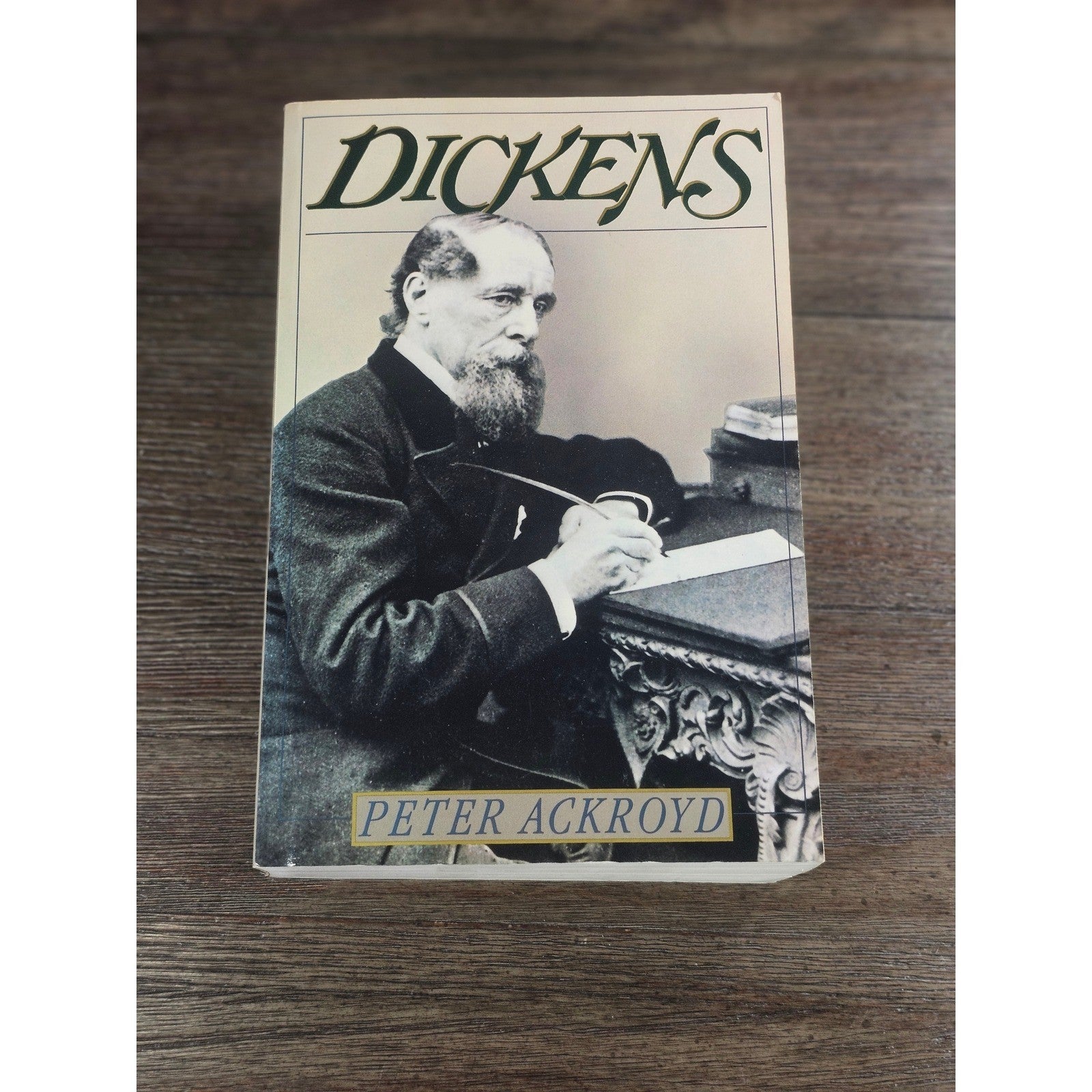 Dickens by Peter Ackroyd 1990 HarperCollins Paperback Biography