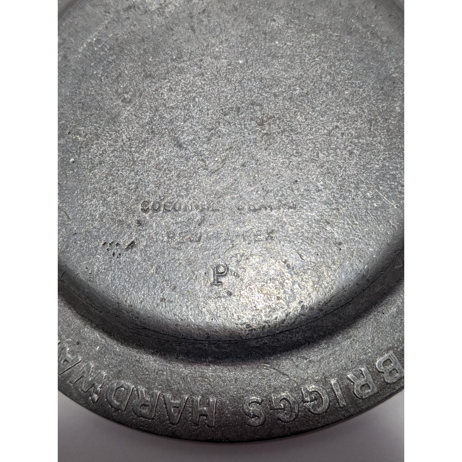 Pewtarex 1977  Eagle Plate CH Hardware Pewter Plate