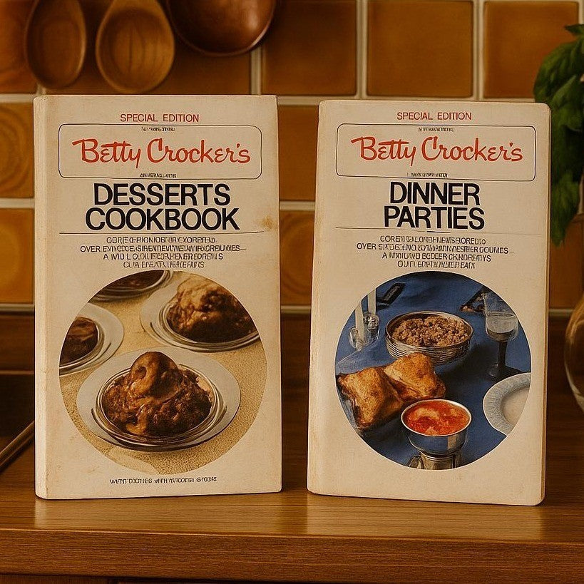 Betty Crocker 1975  Dinner Parties Cookbook Vintage Entertaining Book