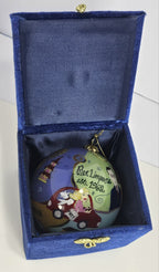 Pier 1 Imports Li Bien Toy Store Handpainted Glass Christmas Ornament 2012