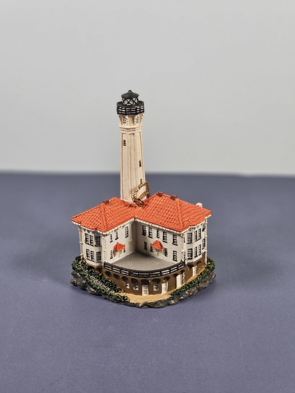 2000 Lefton Alcatraz, CA Lighthouse Christmas Ornament 12859