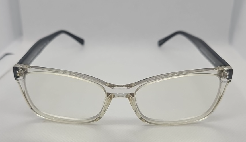 Prive Revaux The Professor Blue Light Reading Glasses Clear/Black With Case