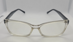 Prive Revaux The Professor Blue Light Reading Glasses Clear/Black With Case