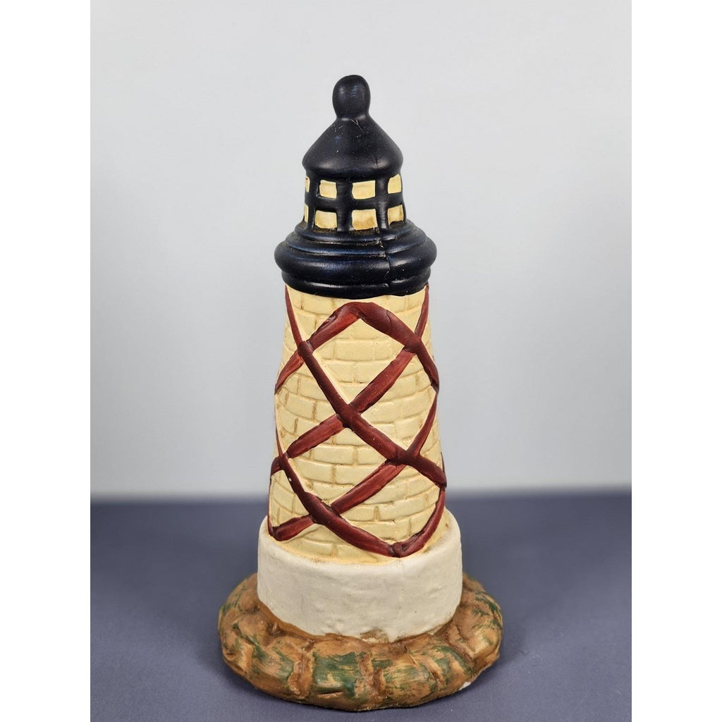 KS Collection Lighthouse Figurine Red Diamond Nautical Decor
