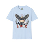 Land of the Free Eagle Shirt, Patriotic 4th of July USA Tee